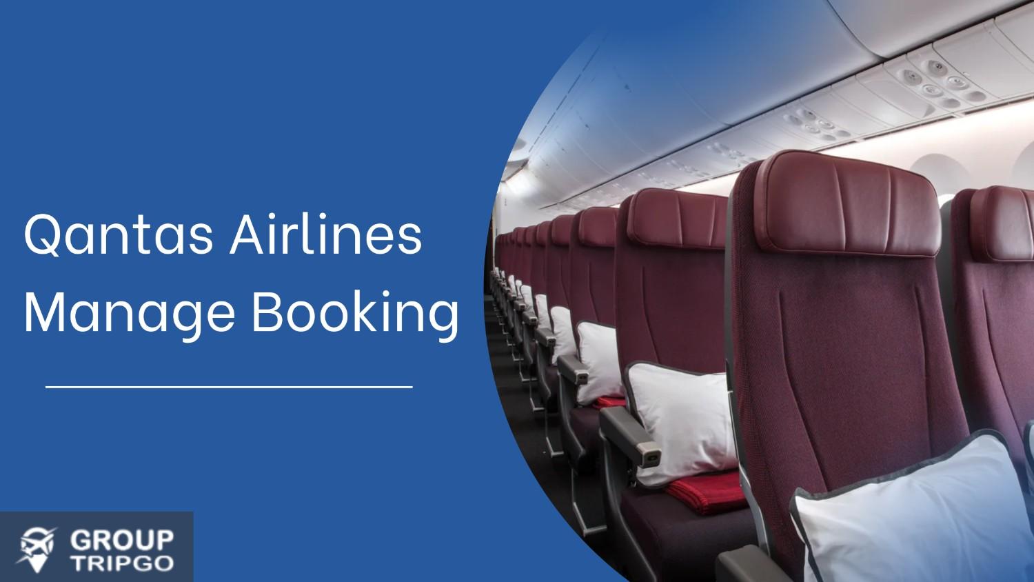 qantas manage booking