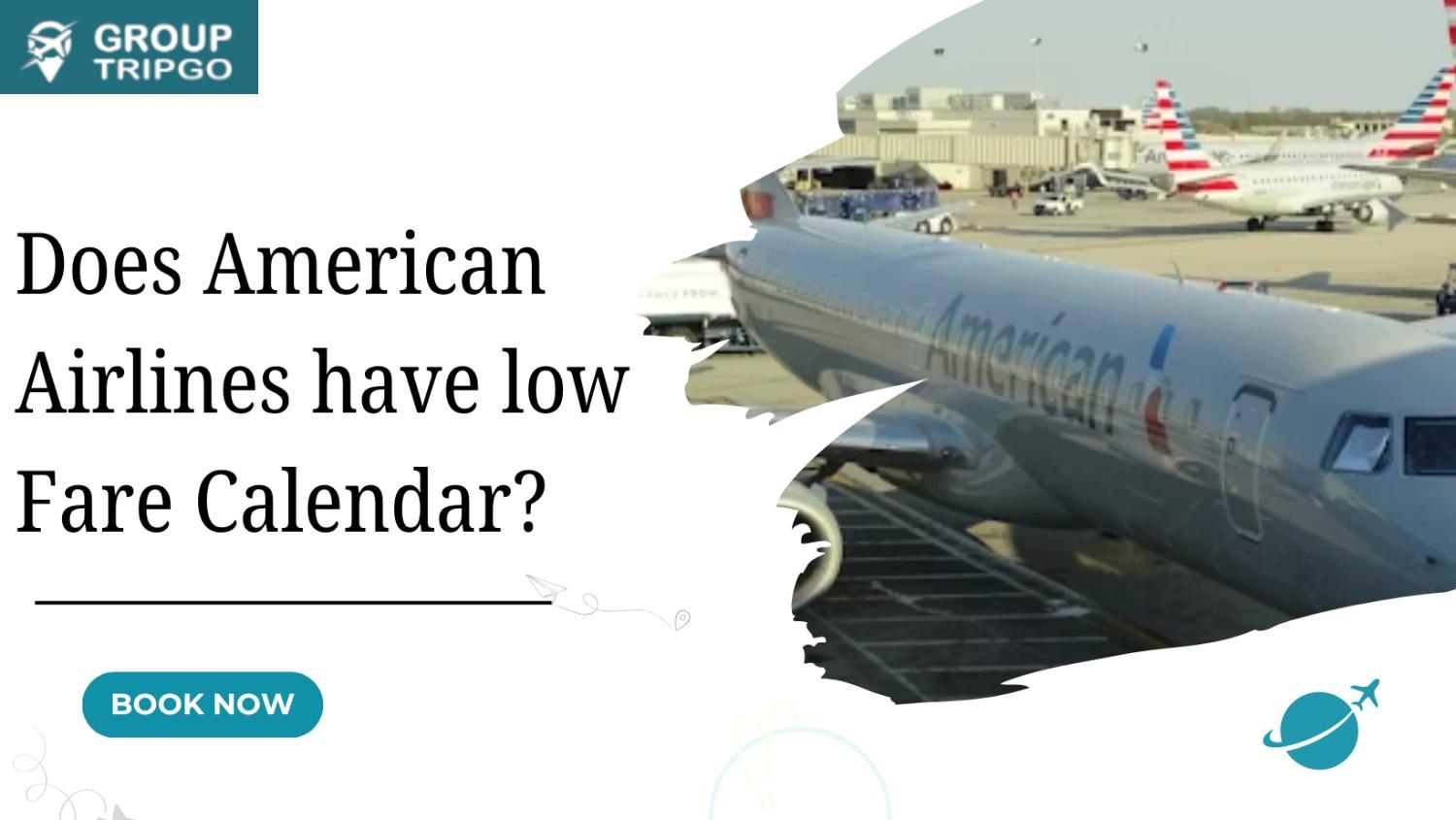 american airlines low fare calendar