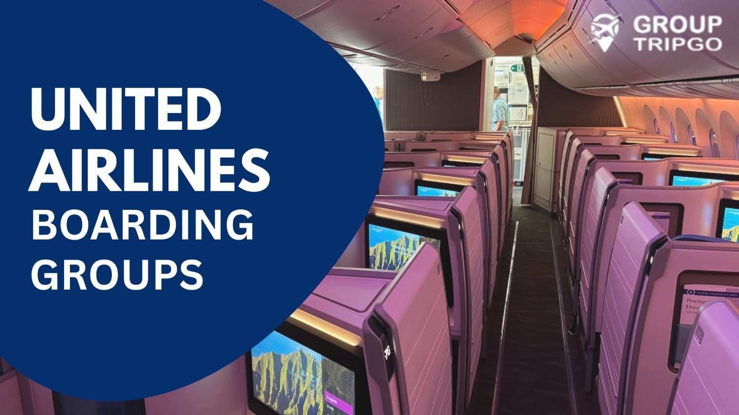 United Airlines boarding groups